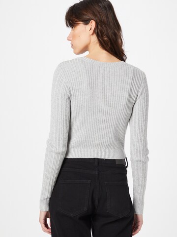 HOLLISTER Knit Cardigan 'ASIA' in Grey