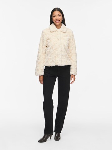 VILA Between-season jacket 'DORTE' in Beige
