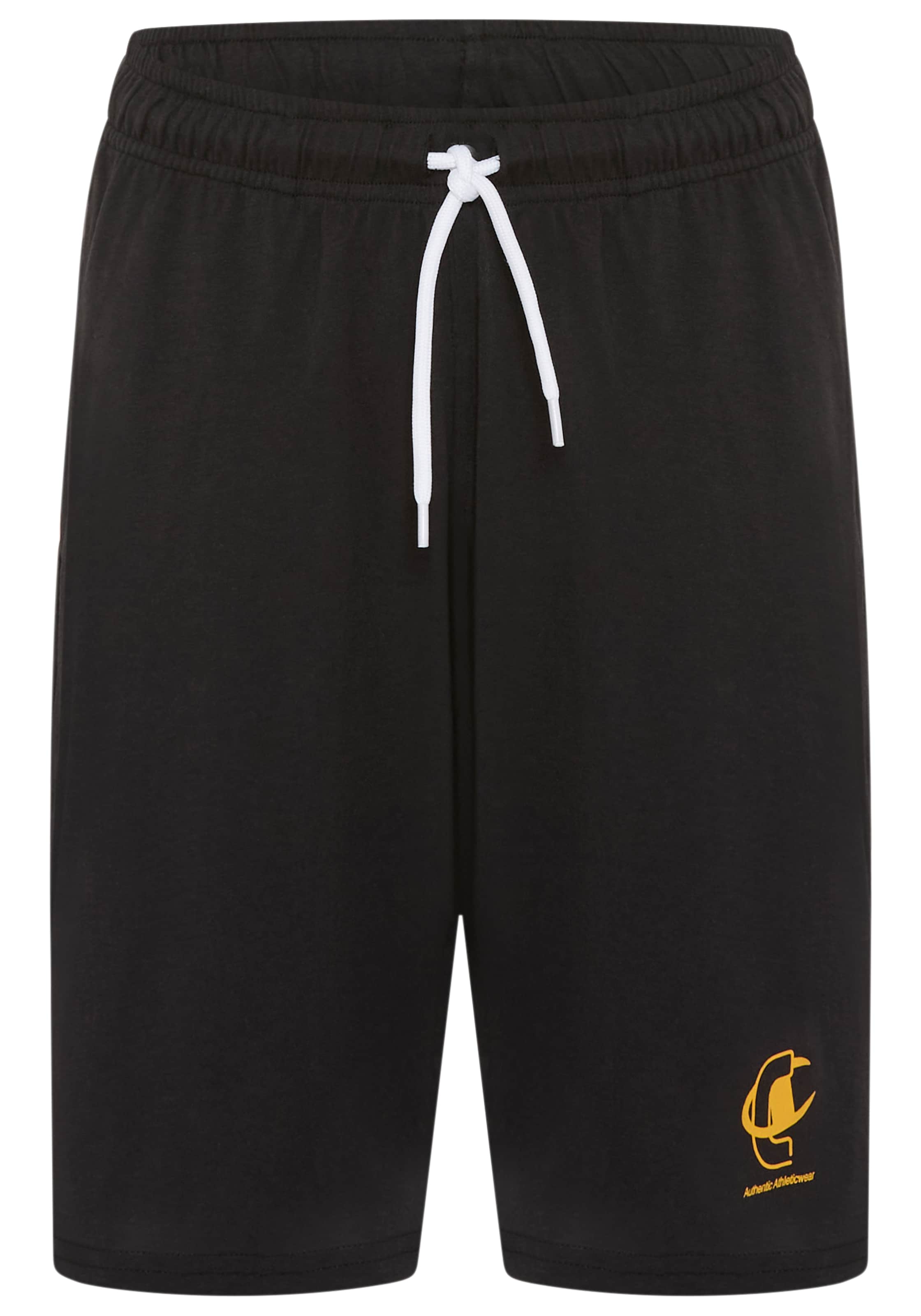 Champion Authentic Athletic Apparel Pants in Yellow / Black, Item view
