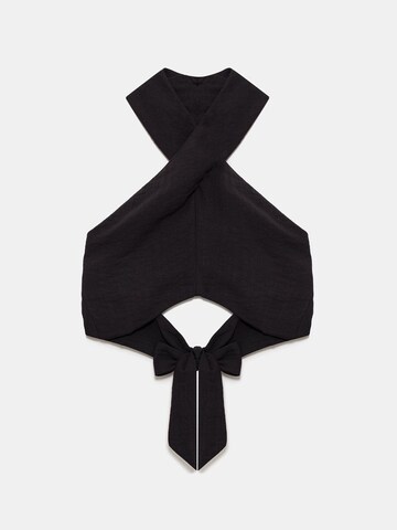 No Matter What Top in Schwarz
