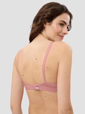 BeeDees T-shirt Bra 'Bügel-BH Microfun W' in Red