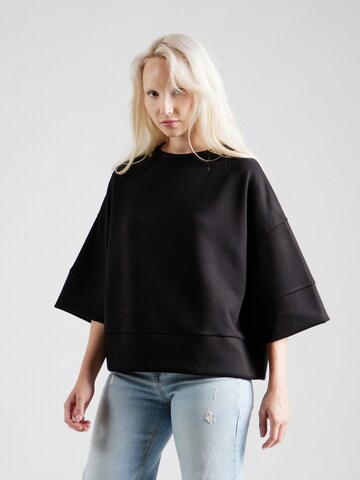 Peppercorn Sweatshirt 'Dicette' in Zwart: voorkant