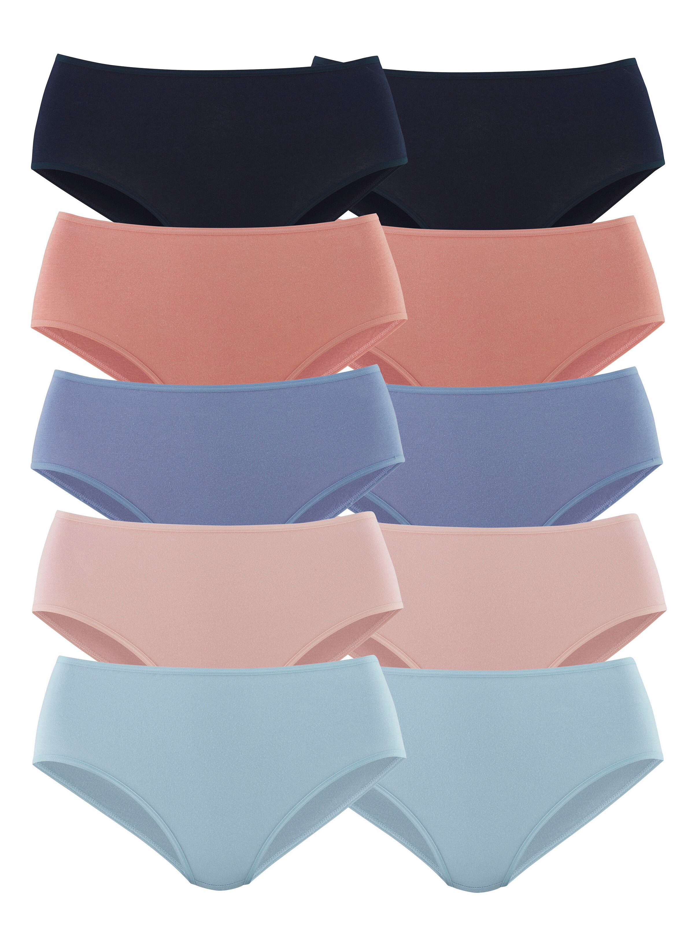 PETITE FLEUR Slip in Blue: front