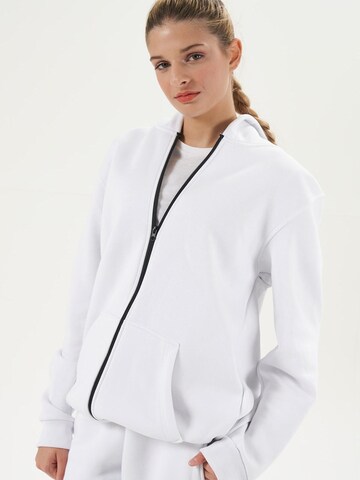 LOUIS LECLER Sweatvest 'Selara' in Wit
