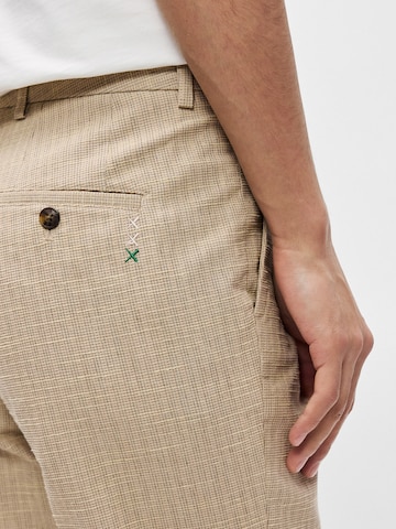 Coupe slim Pantalon à plis 'STUART' SCOTCH & SODA en beige