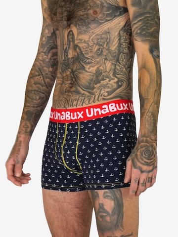 UNABUX Boxer shorts in Blue: front