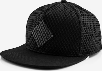 Blackskies Cap 'Obsidius' in Black: front