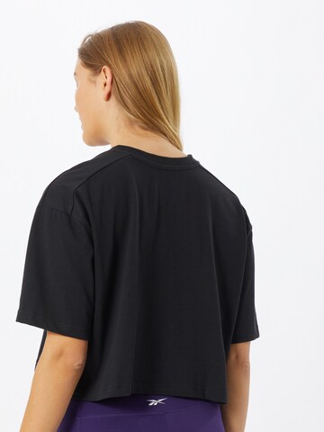 T-shirt fonctionnel Reebok en noir