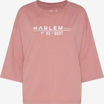 Harlem Soul ZO-EY T-Shirt Oversized in Rot: predná strana