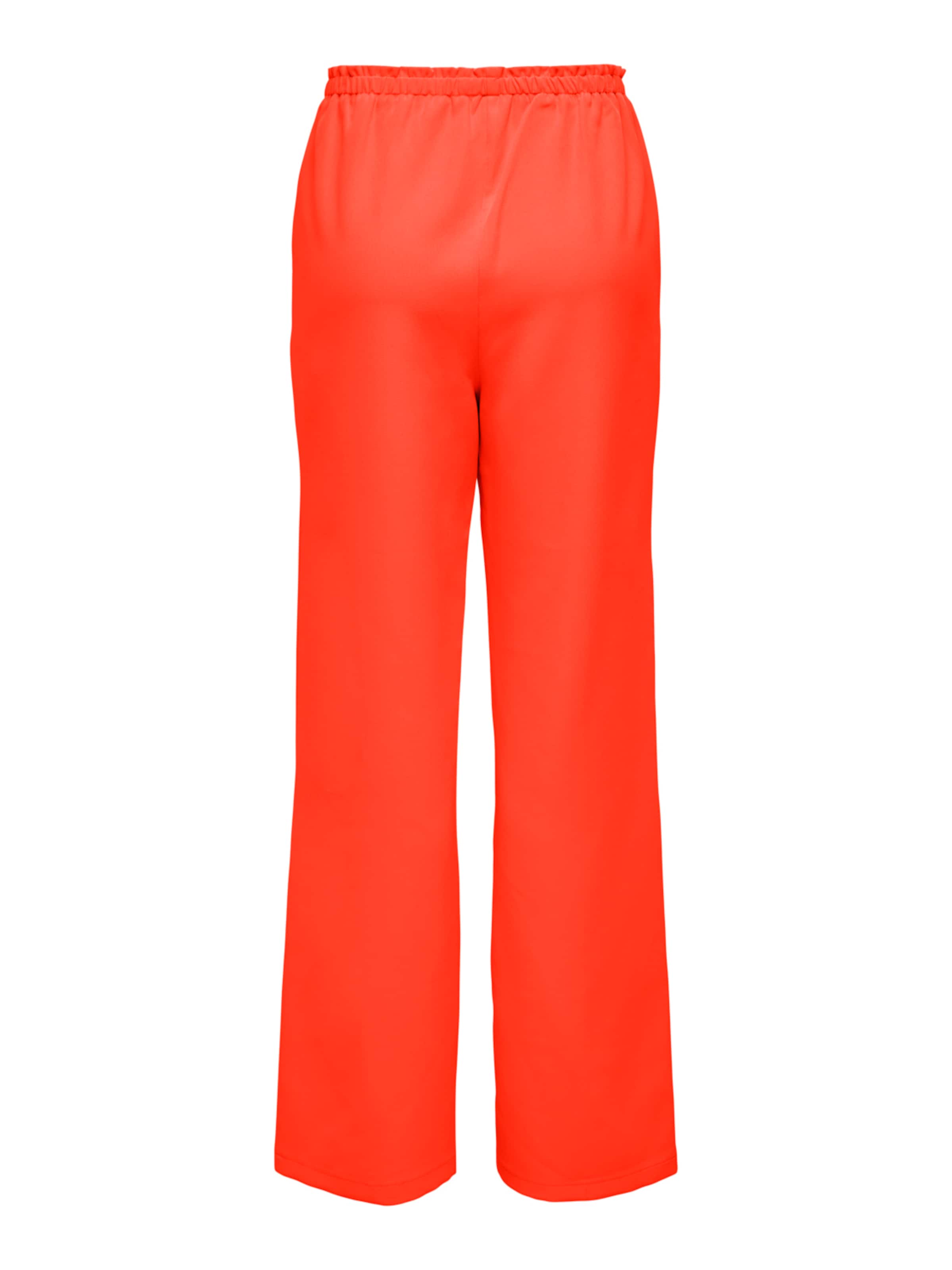 ONLY Ohlapna forma Hlače 'Abba' | oranžna barva