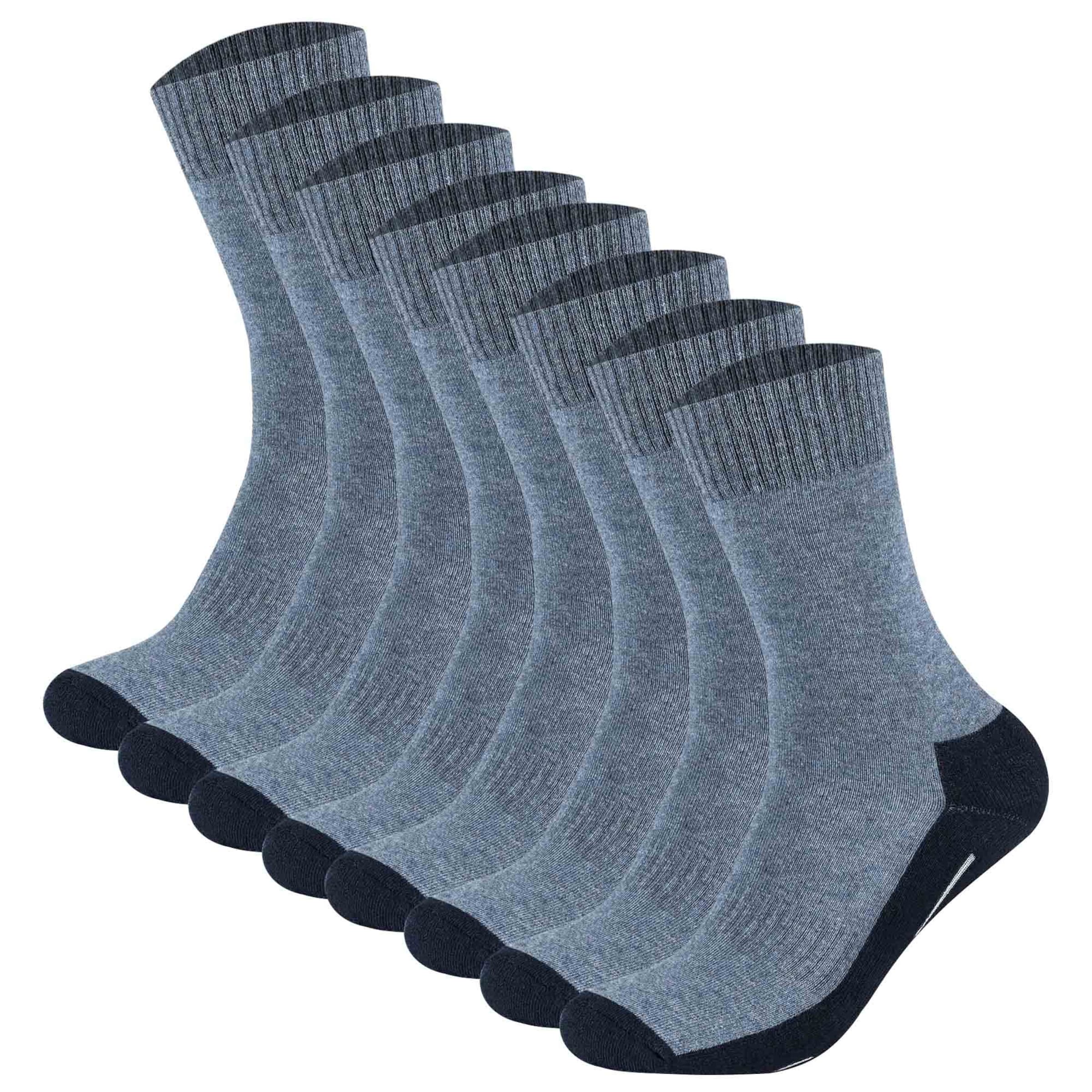 Calzino di camano in blu: frontale