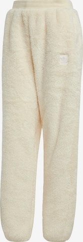 Pantaloni 'Essentials+ Fluffy Teddy' di ADIDAS ORIGINALS in beige: frontale