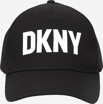 DKNY Καπέλο σε μαύρο: μπροστά