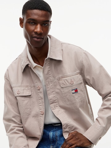 Veste mi-saison 'ESSENTIAL' Tommy Jeans en gris