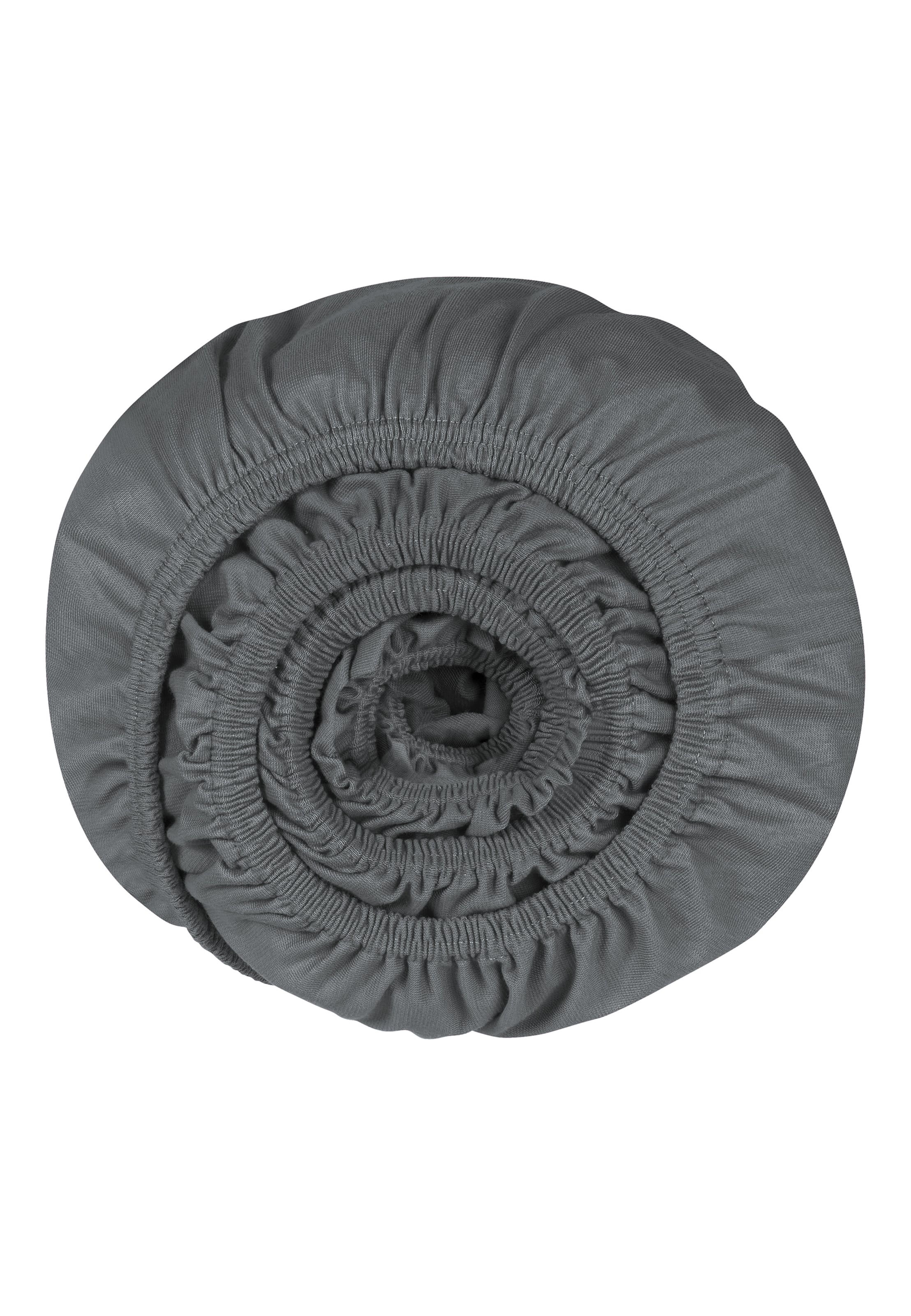 uncover by SCHIESSER Lakens 'New Jersey' in Grijs: voorkant