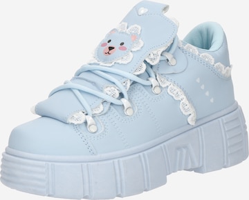 Koi Footwear Trampki niskie 'Fanciful Freddo Bear' w kolorze niebieski: przód