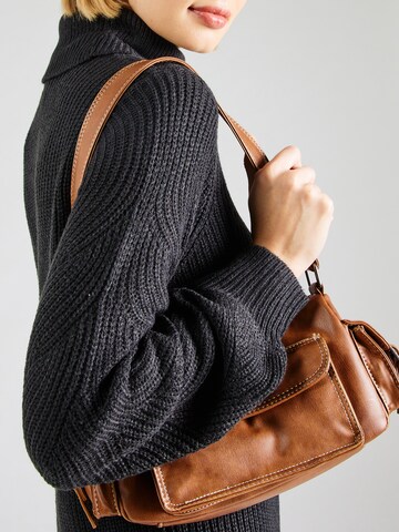 VILA Knitted dress 'VINika' in Black