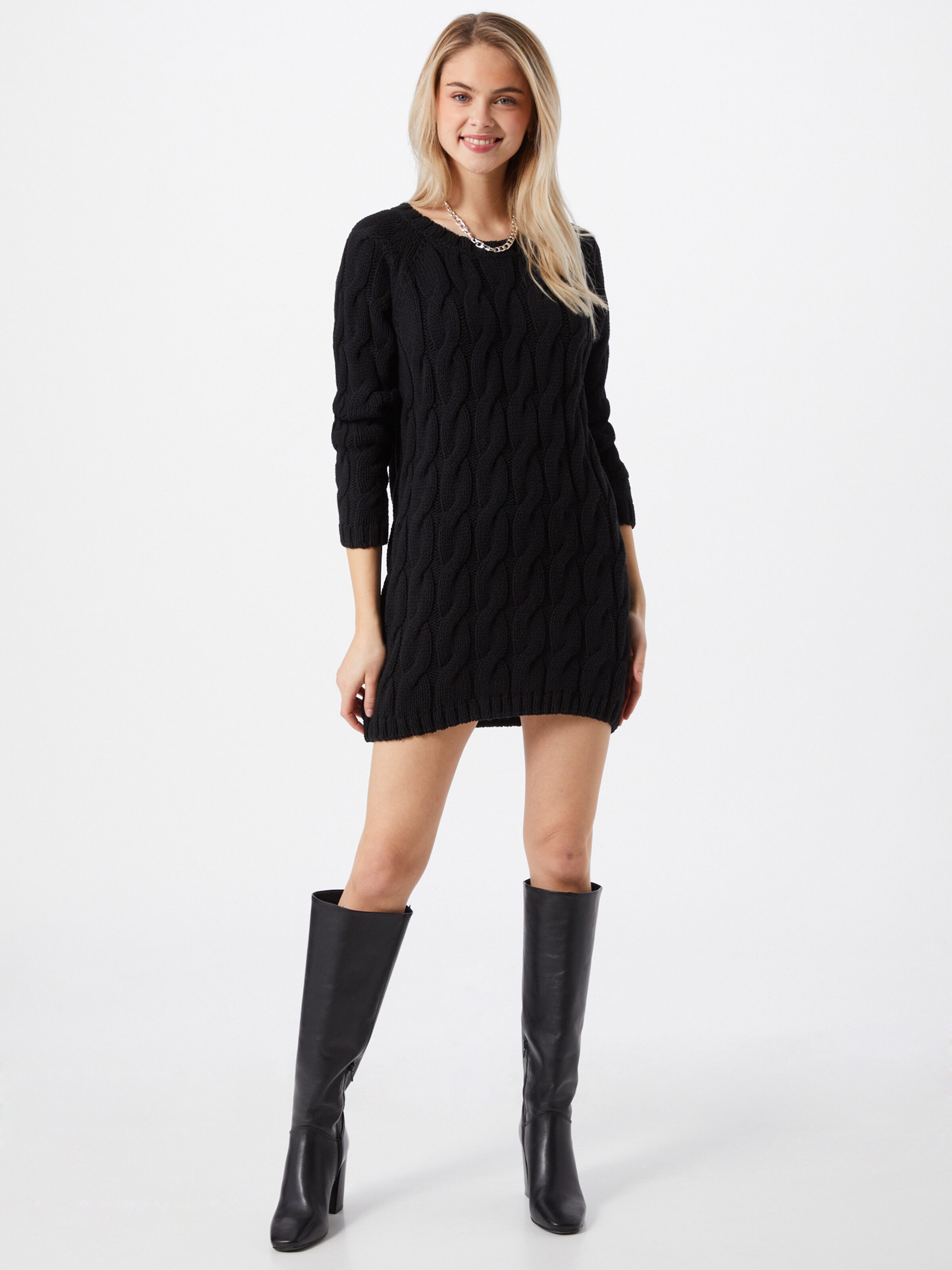 Frauen Kleider NU-IN Kleid in Schwarz - XN76567 Frauen Kleider NU-IN Kleid in Schwarz - XN76567