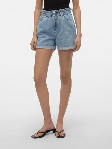 VERO MODA Loosefit Shorts 'Lyra' in Blau