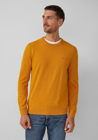 Pull-over s.Oliver en jaune : devant
