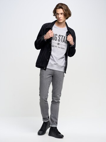 BIG STAR Sweatshirt ' ECODORT ' in Grey