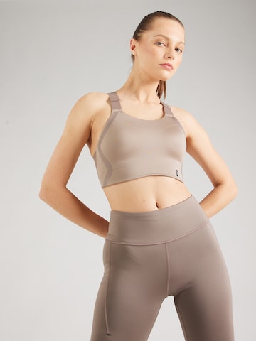 On Bustier Sport bh in Beige