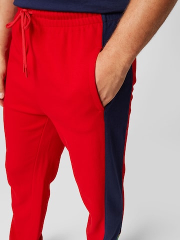 UNITED COLORS OF BENETTON Regular Trousers in Red