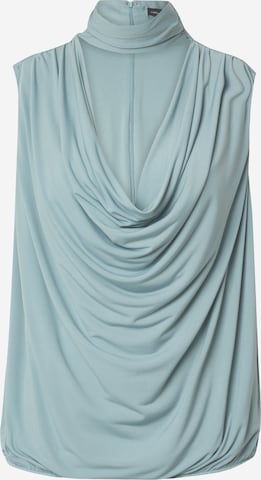 Karen Millen - Top em azul: frente