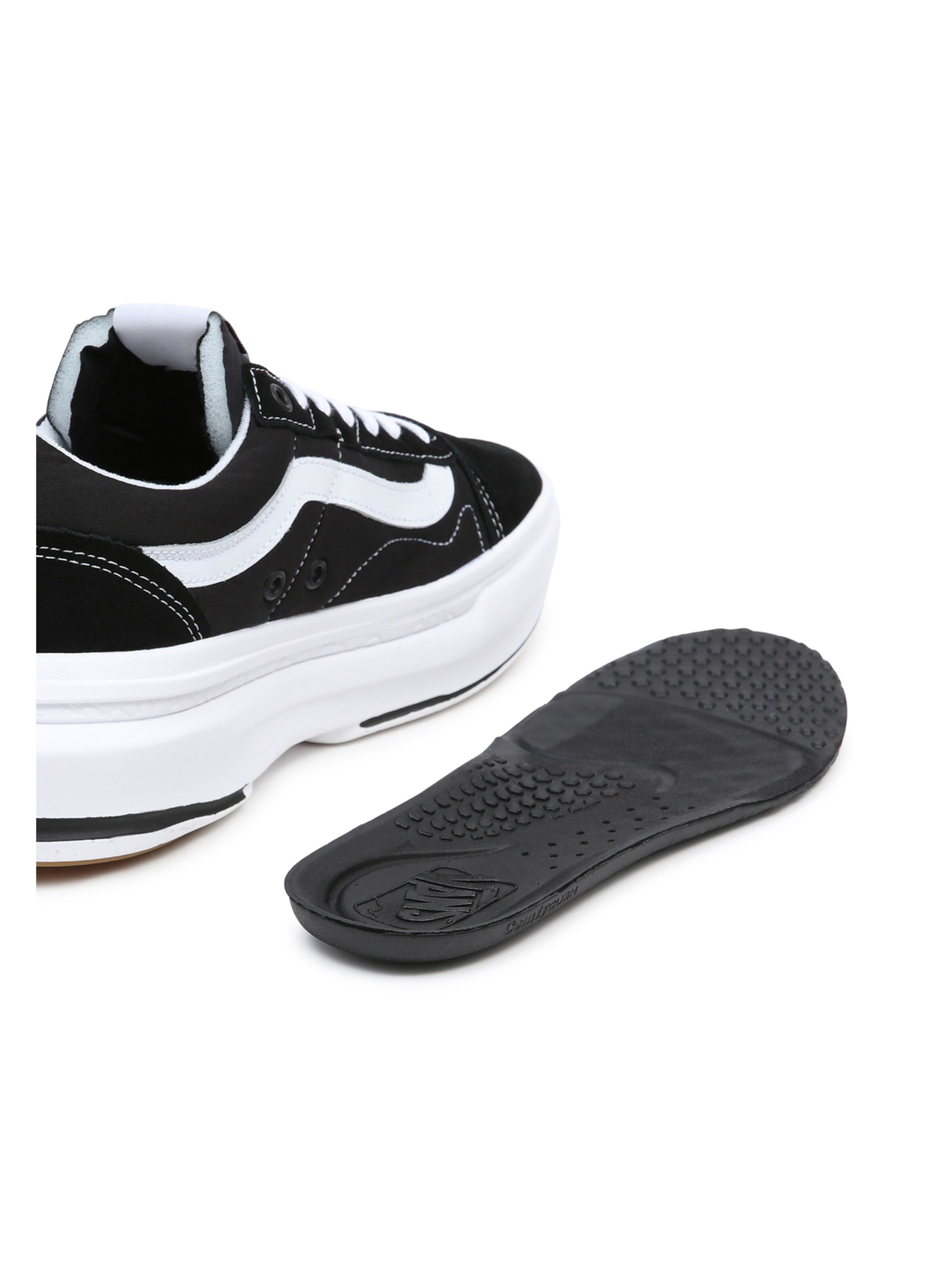 VANS Rövid szárú sportcipők 'Overt' - fekete