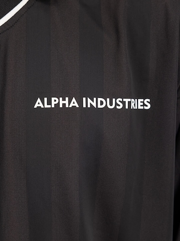 Tricou de la ALPHA INDUSTRIES pe negru