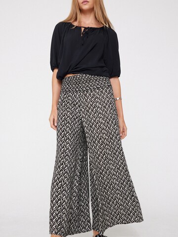Tezenis Wide leg Pants in Black
