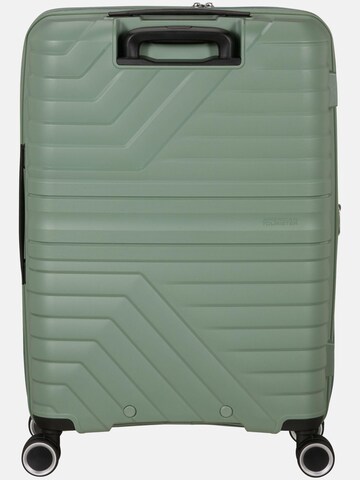 Trolley 'FLYTWIST SPINNER 67/24 TSA EXP' di American Tourister in verde