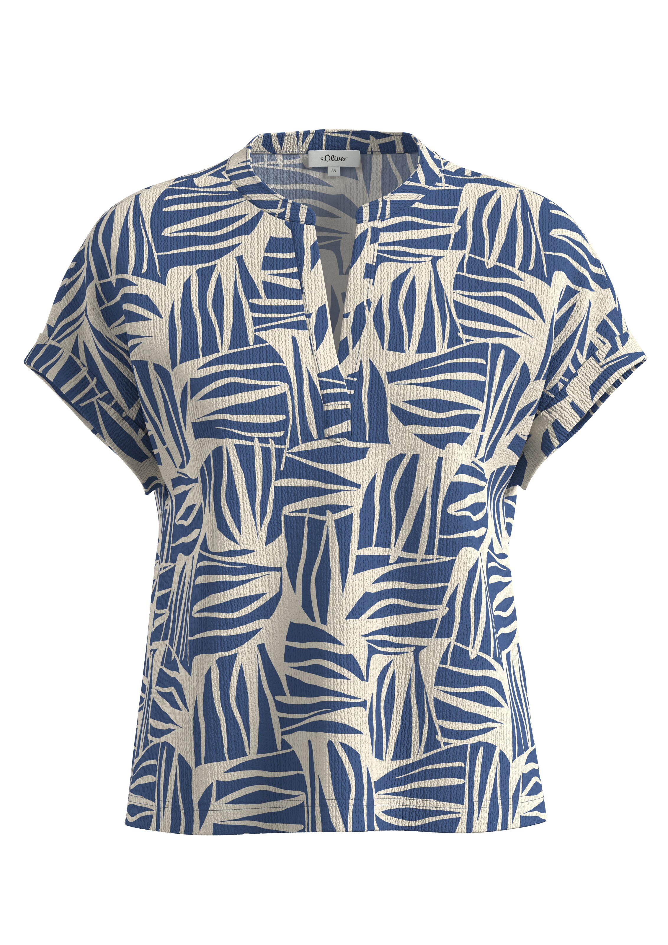s.Oliver Shirt in Blue: front