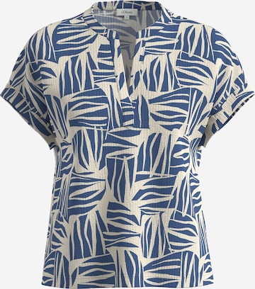 s.Oliver Shirt in Blue: front