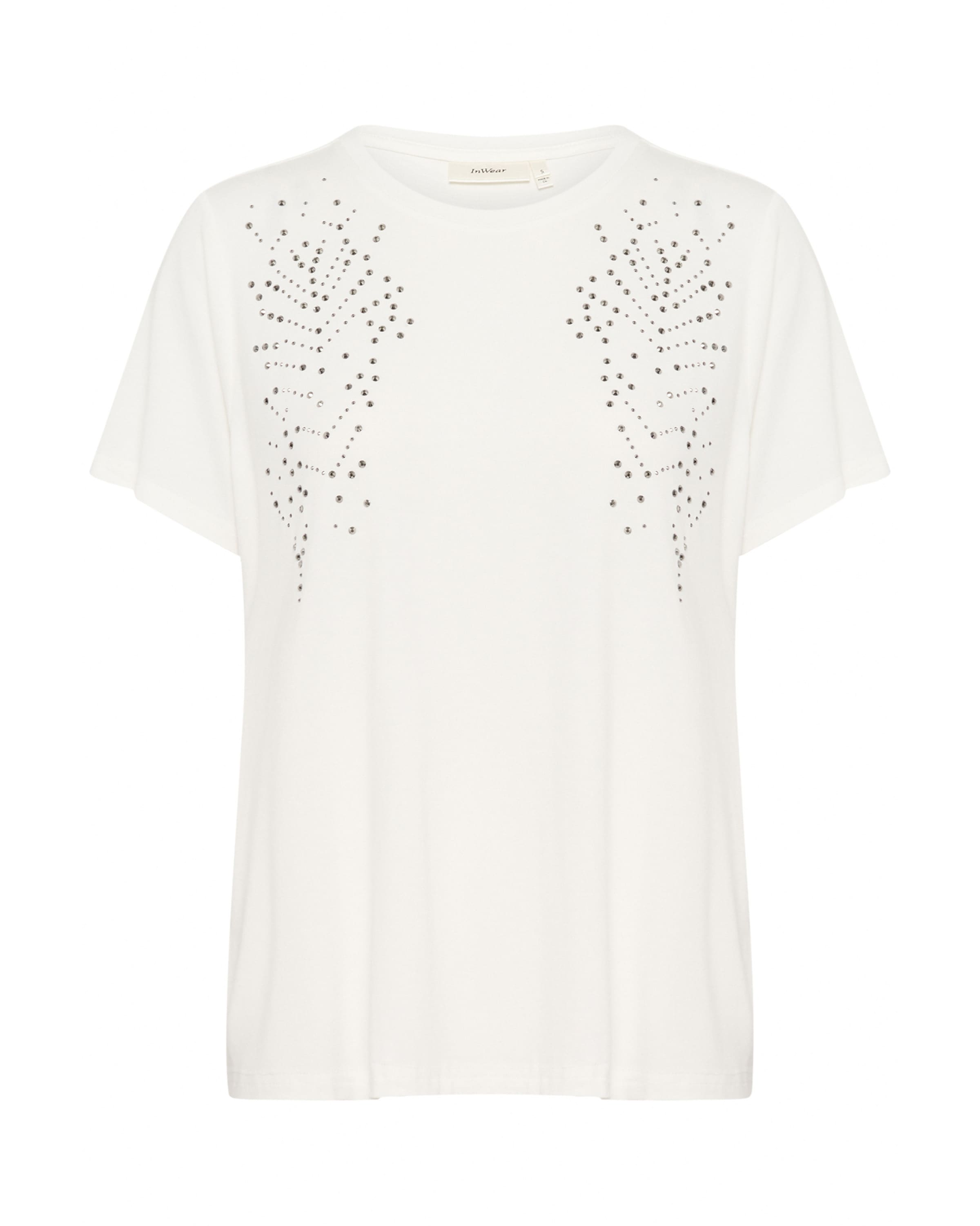 T-shirt 'Leno' InWear en blanc : devant