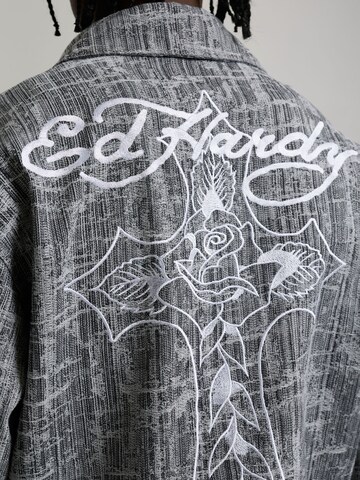 Ed Hardy Comfort Fit Риза в черно