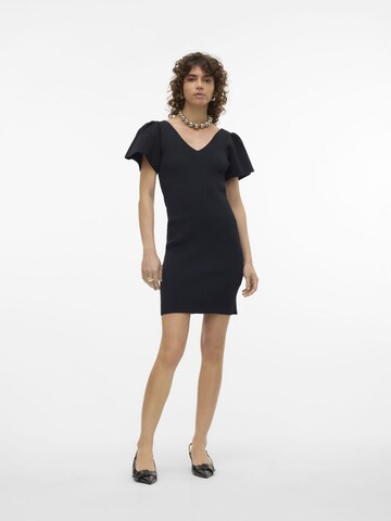 Robes en maille 'GINNY' VERO MODA en noir