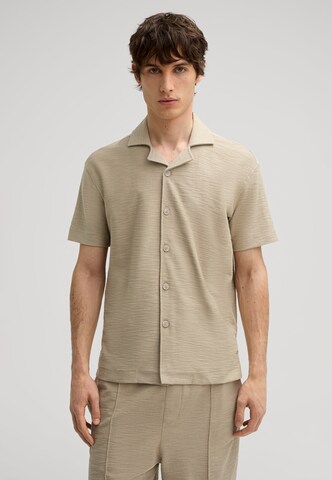 JOOP! Regular fit Button Up Shirt 'Pedro' in Beige: front