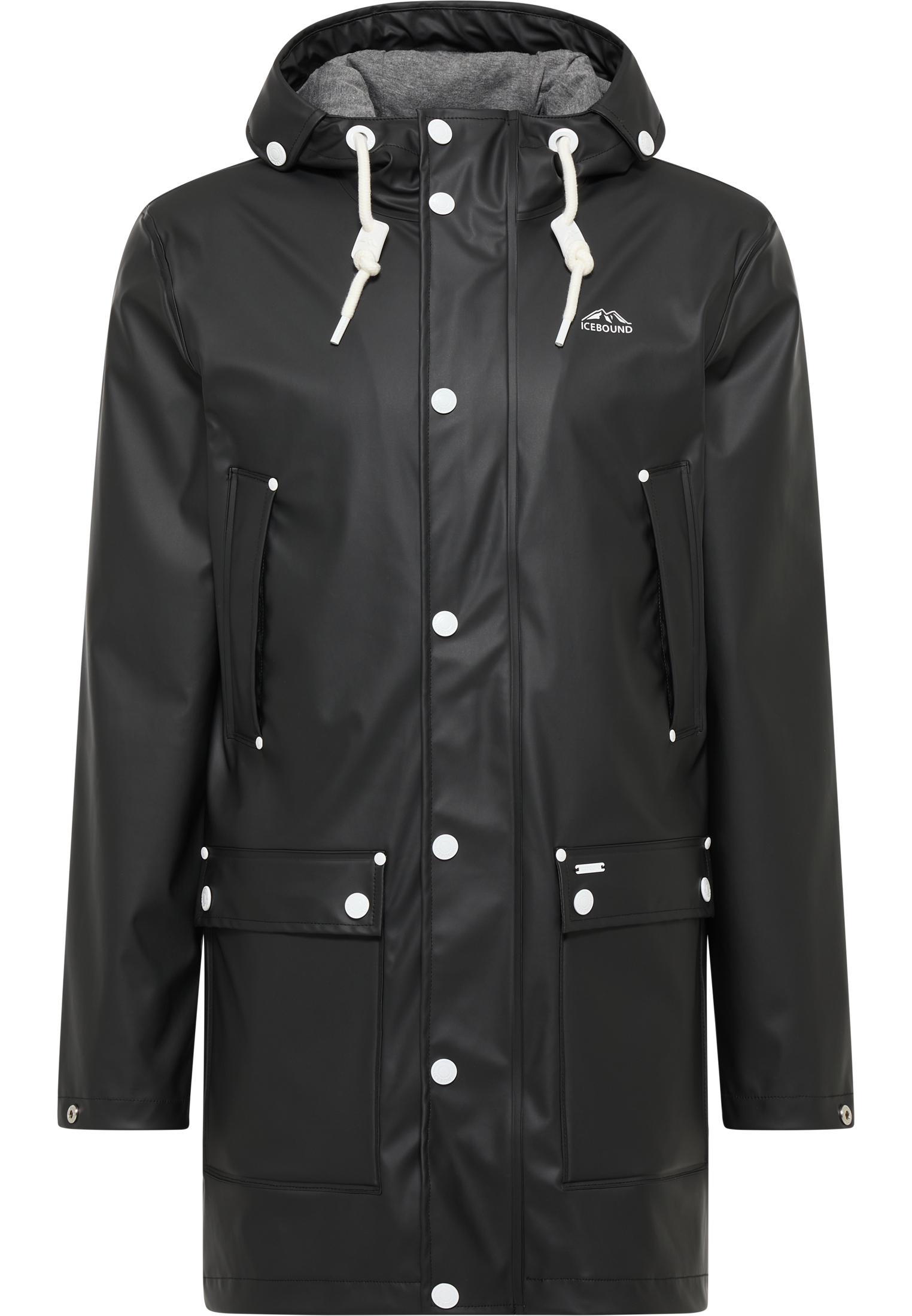 Sx4R2 Uomo ICEBOUND Parka di mezza stagione in Nero Sx4R2 Uomo ICEBOUND Parka di mezza stagione in Nero