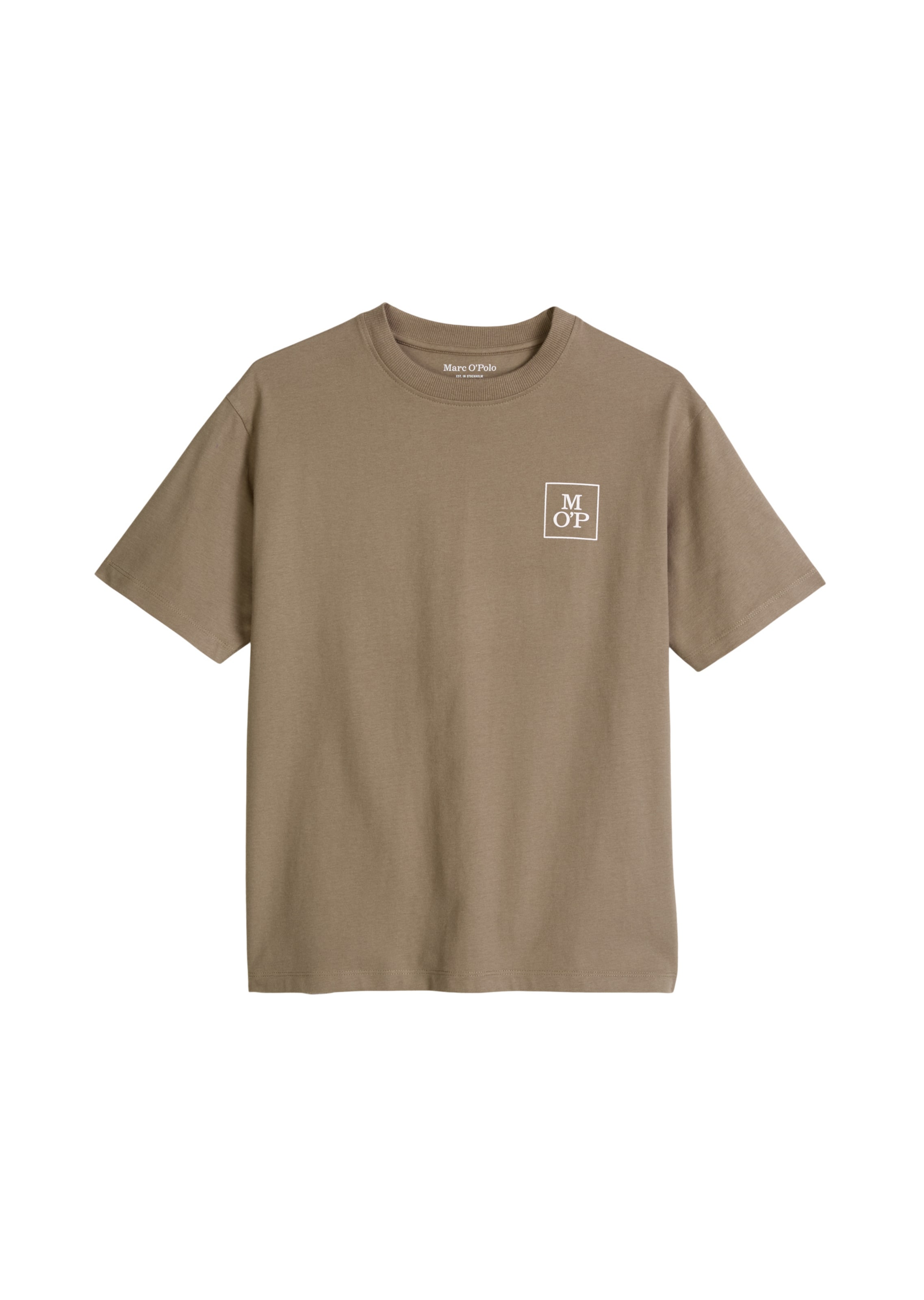 Marc O'Polo Shirt in Brown: front