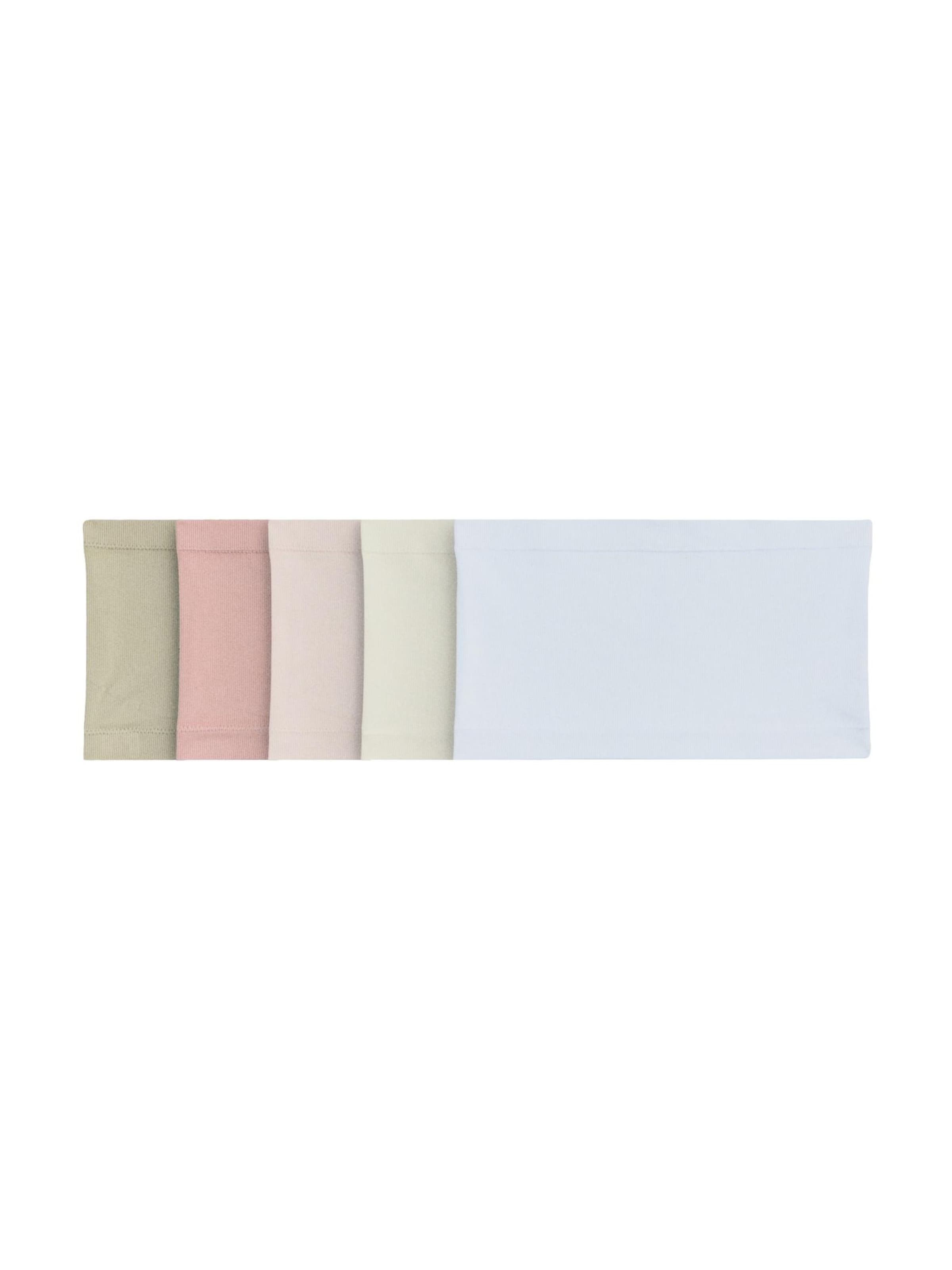 The Set Bandeau BH in Beige: Vorderseite