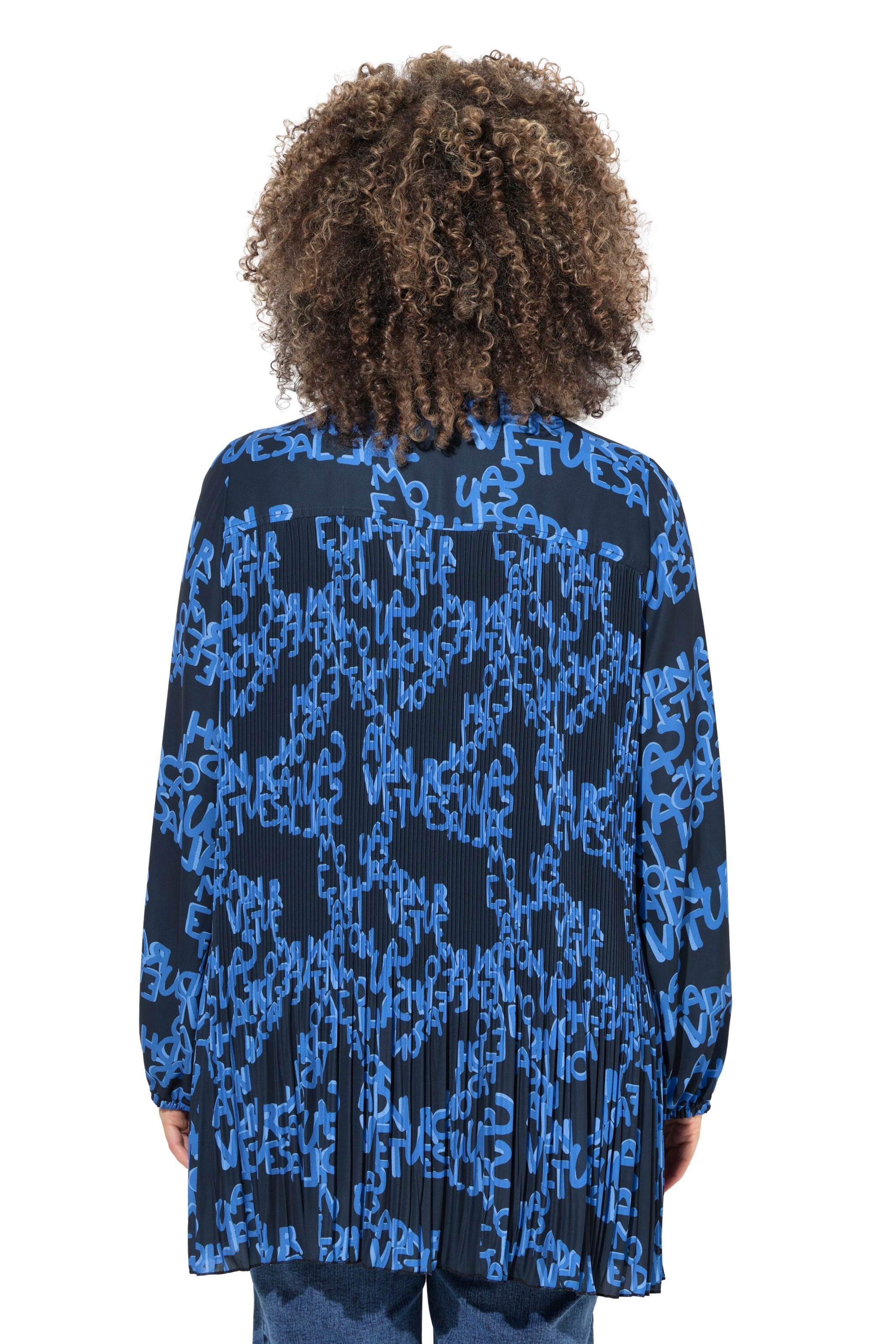 Ulla Popken Tuniek in Blauw