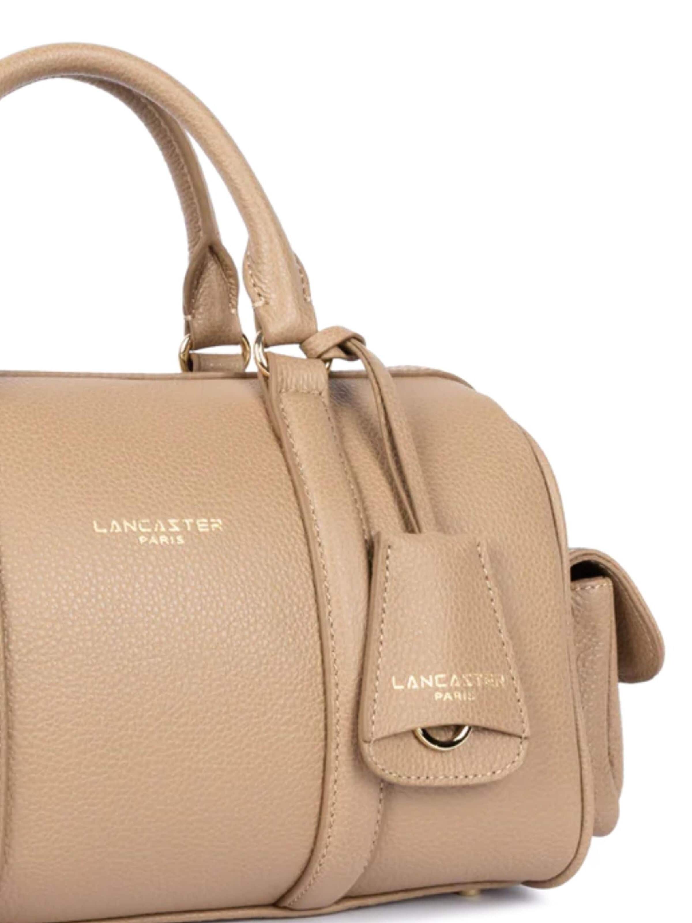 Sacs à main 'Lancaster Sac polochon Zippé M Milano Ana Sable' LANCASTER Paris en beige