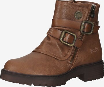 Blowfish Malibu Ankle Boots in Brown: front