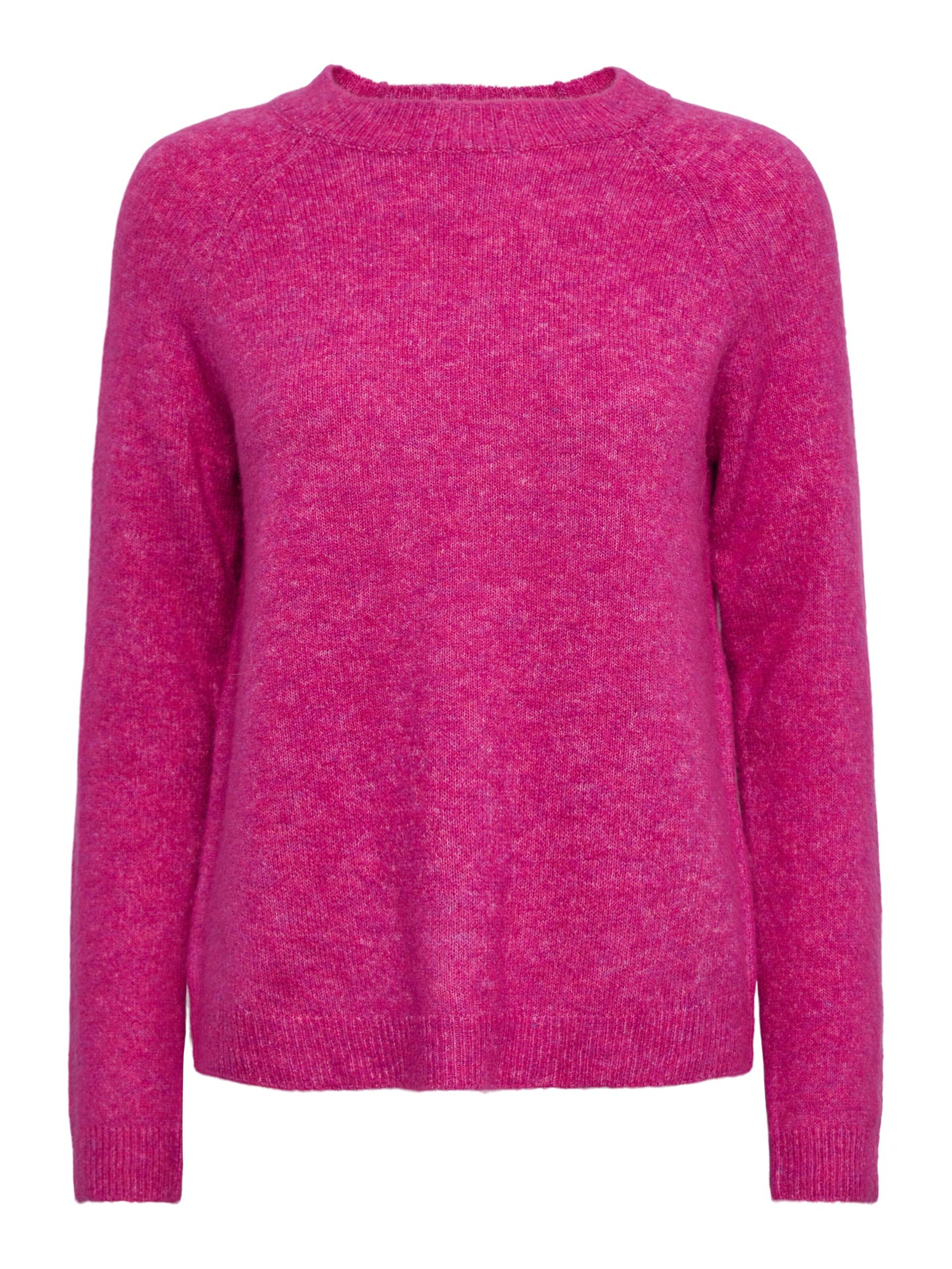 PIECES Sweater 'Juliana' in Pink: front