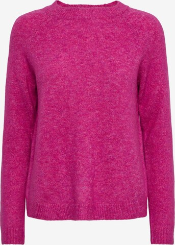 Pull-over 'Juliana' PIECES en rose : devant