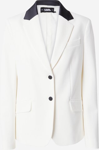 Karl Lagerfeld Blejzer - biela: predná strana