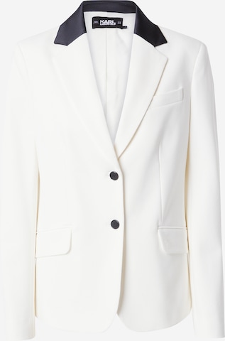 Karl Lagerfeld Блейзър в бяло: отпред