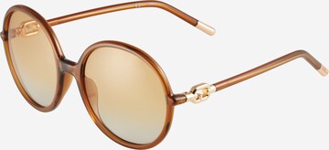FURLA Sunglasses 'SFU537' in Brown: front
