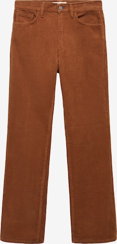 Loosefit Jean 'Matildap' MANGO en marron : devant